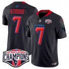 Men's Houston Texans #7 C.J. Stroud Navy 2nd Alternate F.U.S.E. 2024 AFC South Jersey