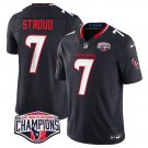 Men's Houston Texans #7 C.J. Stroud Navy F.U.S.E. 2024 AFC South Division Champions Vapor Jersey