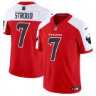 Men's Houston Texans #7 C.J. Stroud RedWhite 2024 F.U.S.E. Vapor Limited Football Stitched Jersey