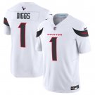 Men's Houston Texans Stefon Diggs White 2024 F.U.S.E. Vapor Football Jersey