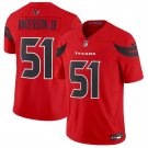 Men's Houston Texans Will Anderson Jr. Red 2024 F.U.S.E Vapor Football Jersey