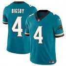Men's Jacksonville Jaguars #4 Tank Bigsby Teal 2024 F.U.S.E. Prowler Throwback Vapor Limited Jersey