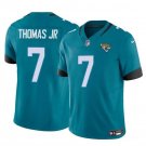 Men's Jacksonville Jaguars Brian Thomas Jr Teal 2024 Draft F.U.S.E Vapor Jersey