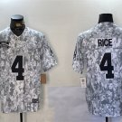 Men's Kansas City Chiefs #4 Rashee Rice 2024 F.U.S.E. Arctic Camo Salute to Service Limited Jersey