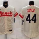 Men's Los Angeles Angels Ben Joyce 2022 Cream City Connect Flex Base Stitched Jersey