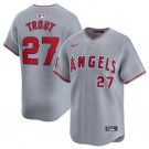 Men's Los Angeles Angels Mike Trout Gray Alternate Limited Baseball Jersey