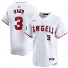 Men's Los Angeles Angels Taylor Ward White Home Limited Baseball Stitched Jersey