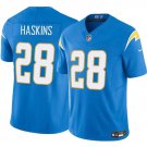Men's Los Angeles Chargers #28 Hassan Haskins Blue 2024 F.U.S.E. Vapor Limited Football Jersey