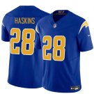 Men's Los Angeles Chargers #28 Hassan Haskins Royal 2024 F.U.S.E. Vapor Limited Football Jersey