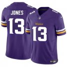 Men's Minnesota Vikings #13 Daniel Jones Purple 2024 F.U.S.E. Vapor Untouchable Jersey