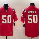 Men's New England Patriots #50 Mike Vrabel Red Vapor Limited Football Stitched Jersey