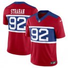Men's New York Giants Michael Strahan Century Red Alternate Vapor F.U.S.E. Limited Jersey