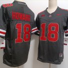 Men's Ohio State Buckeyes #18 Will Howard Black FUSE College Football Jersey