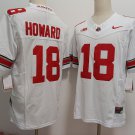 Men's Ohio State Buckeyes #18 Will Howard White FUSE College Football Jersey