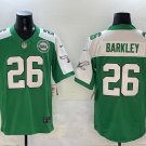 Men's Philadelphia Eagles #26 Saquon Barkley GreenWhite 2024 F.U.S.E. With Patch Vapor Jersey