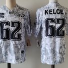 Men's Philadelphia Eagles #62 Jason Kelce Camo 2024 F.U.S.E. Salute to Service Jersey