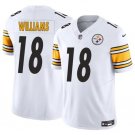 Men's Pittsburgh Steelers #18 Mike williams White 2024 F.U.S.E. Vapor Untouchable Jersey