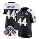 Men's Ravens Marlon Humphrey Black 2023 F.U.S.E With Patch Retro Jersey