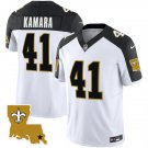 Men's Saints Alvin Kamara White 2023 F.U.S.E. 1987 Legacy Vapor Football Jersey