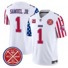 Men's San Francisco 49ers Deebo Samuel SR Red F.U.S.E. Golden Gate Bridge Patch Balck Jersey