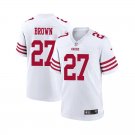 Men's San Francisco 49ers George Kittle Red F.U.S.E. Golden Gate Bridge Patch Balck Jersey