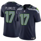Men's Seattle Seahawks #17 John Rhys Navy 2024 F.U.S.E Vapor Limited Football Stitched Jersey