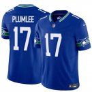 Men's Seattle Seahawks #17 John Rhys Royal 2024 F.U.S.E Throwback Vapor Limited Jersey