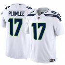 Men's Seattle Seahawks #17 John Rhys White 2024 F.U.S.E Vapor Limited Football Stitched Jersey