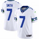 Men's Seattle Seahawks Geno Smith White Throwback Vapor Stitched Football Jersey