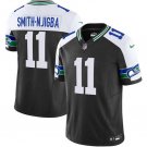 Men's Seattle Seahawks Jaxon Smith-Njigba Black F.U.S.E. Vapor Throwback Jersey