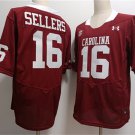 Men's South Carolina Fighting Gamecocks #16 LaNorris Sellers Garnet Stitched Jersey