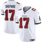 Men's Tampa Bay Buccaneers #17 Sterling Shepard White Vapor Limited Stitched Jersey