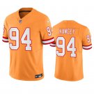 Men's Tampa Bay Buccaneers Calijah Kancey Orange 2023 F.U.S.E. Throwback Jersey