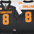 Men's Tennessee Volunteers #8 Nico Iamaleava BlackWhite F.U.S.E. Stitched Jersey