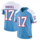 Men's Titans Ryan Tannehill 2023 FUSE Blue Football Retro Jersey