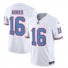 Men's Titans Treylon Burks 2023 FUSE White Football Jersey