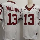 Men's USC Trojans #13 Caleb Williams 2024 F.U.S.E. White Stitched Jersey