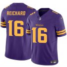 Men's Vikings #16 Will Reichard 2023 F.U.S.E. Color Rush Jersey Purple