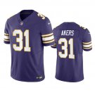 Men's Vikings Cam Akers Retro 2023 F.U.S.E. Vapor Untouchable Jersey Purple