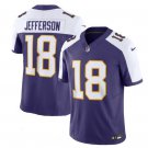 Men's Vikings Justin Jefferson Purple 2023 F.U.S.E. Vapor Untouchable Jersey