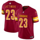 Men's Washington Commanders #23 Marshon Lattimore Burgundy 2024 F.U.S.E. Vapor Limited Jersey