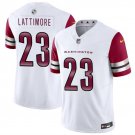 Men's Washington Commanders #23 Marshon Lattimore White 2024 F.U.S.E. Vapor Limited Jersey