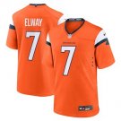 Mens womens youth Broncos John Elway Retired Player Jersey orange