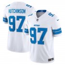 Men's Youth Detroit Lions Aidan Hutchinson White 2024 F.U.S.E. Vapor Limited Jersey