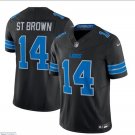 Mens Youth Detroit Lions Amon-Ra St. Brown Vapor F.U.S.E. Limited Jersey Black 2024