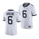 Men's Youth West Virginia Mountaineers Garrett Greene 2023 White College Football Game Jersey