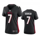Women's #7 Bijan Robinson Atlanta Falcons Black Game Jersey
