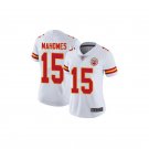 Women's #15 Patrick Mahomes Kansas City Chiefs Color Rush Limited White Jersey