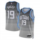 Ace Bailey City Edition Stitched Basketball Jersey Gray