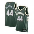 Andre Jackson Jr. 44 Milwaukee Bucks 2024 Icon Edition Fan Support Team Jersey – Green